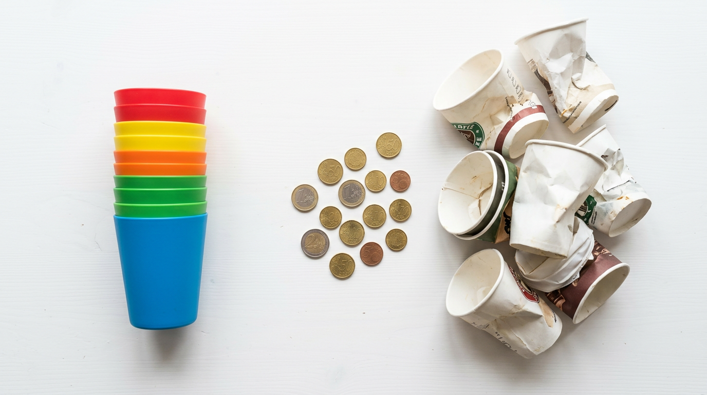 L'analyse économique : gobelet jetable vs réutilisable