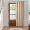 Rideaux Occultants Thermiques Beige 140x225cm