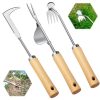 Set de 3 Outils de Désherbage Manuel