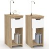 Lot de 2 Tables de Chevet Anouk Lot de 2 Tables de Chevet Anouk