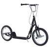 Trottinette HOMCOM avec Grandes Roues Pneumatiques Trottinette HOMCOM avec Grandes Roues Pneumatiques