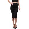 Jupe Crayon Noire Élégante pour Femme Jupe Crayon Noire Élégante pour Femme