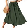 Jupe Longue Élégante Femme Verte Jupe Longue Élégante Femme Verte