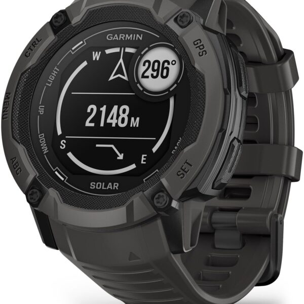Garmin - Montre Gps - Instinct 2X Solar Graphite - Noir